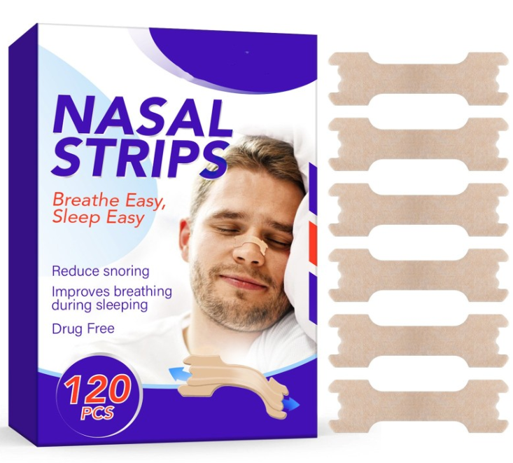 Smooth Sleep Anti-Snore Nose Stickers