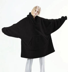 Ultra Cozy Double-Sided Fleece Wearable Blanket Hoodie